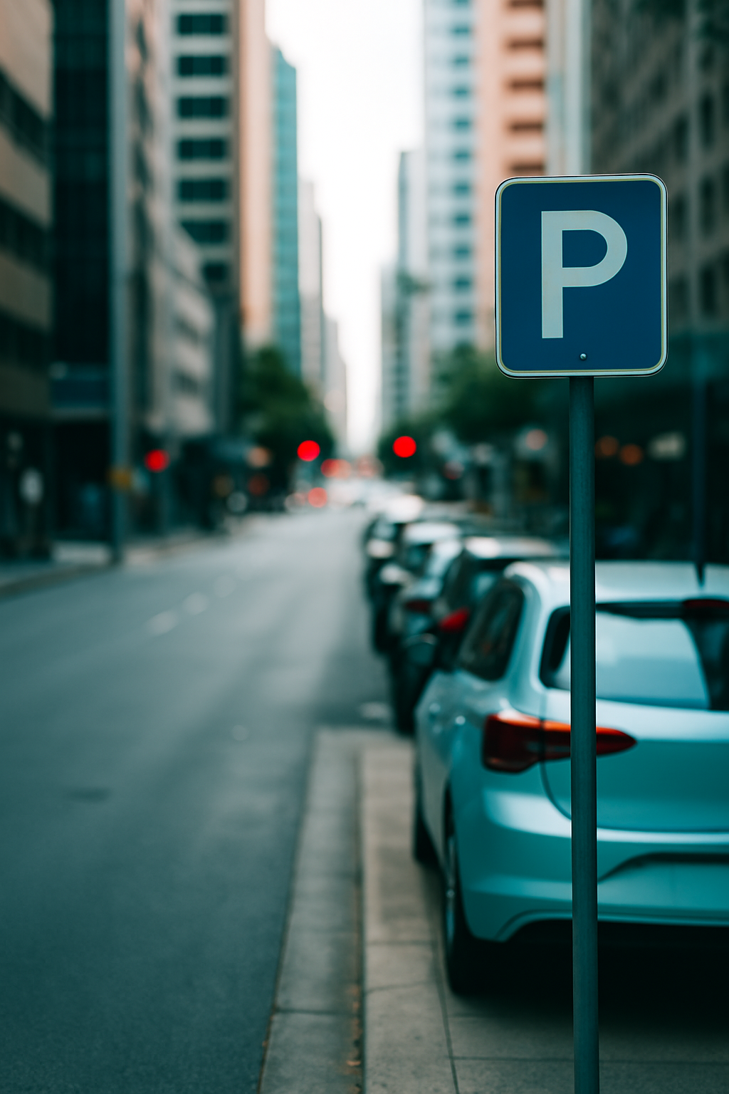Parked cars along a quiet Sydney side street